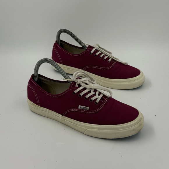 Vans burgundy authentic women’s size 8 - Picture 3 of 6